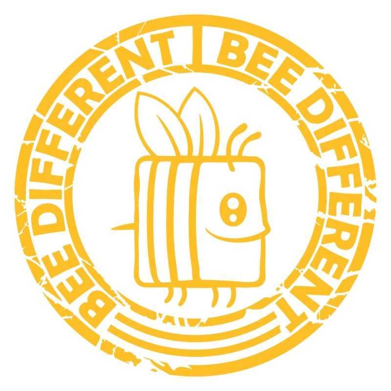 bee different Spruch Zitat