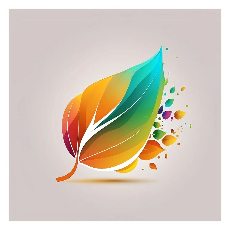 feuille de couleur
