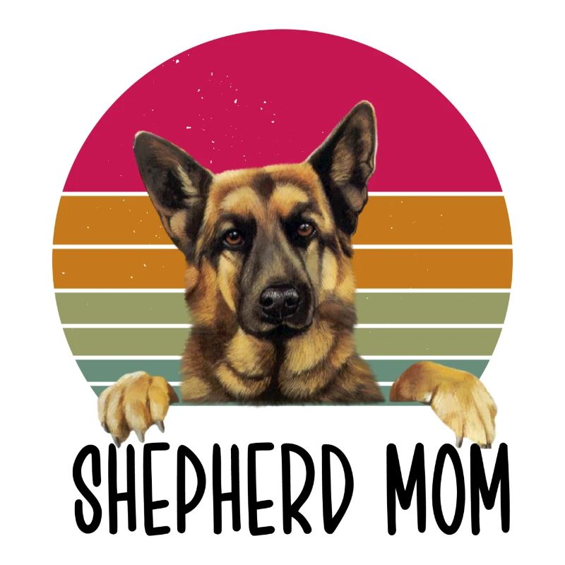 German Shepherd Mom