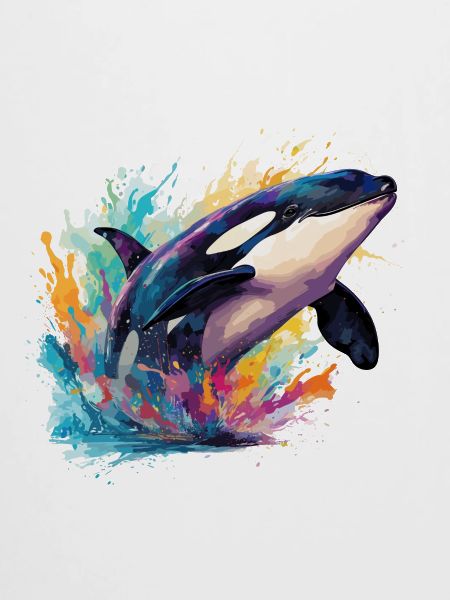 der bunte Orca-Wahl