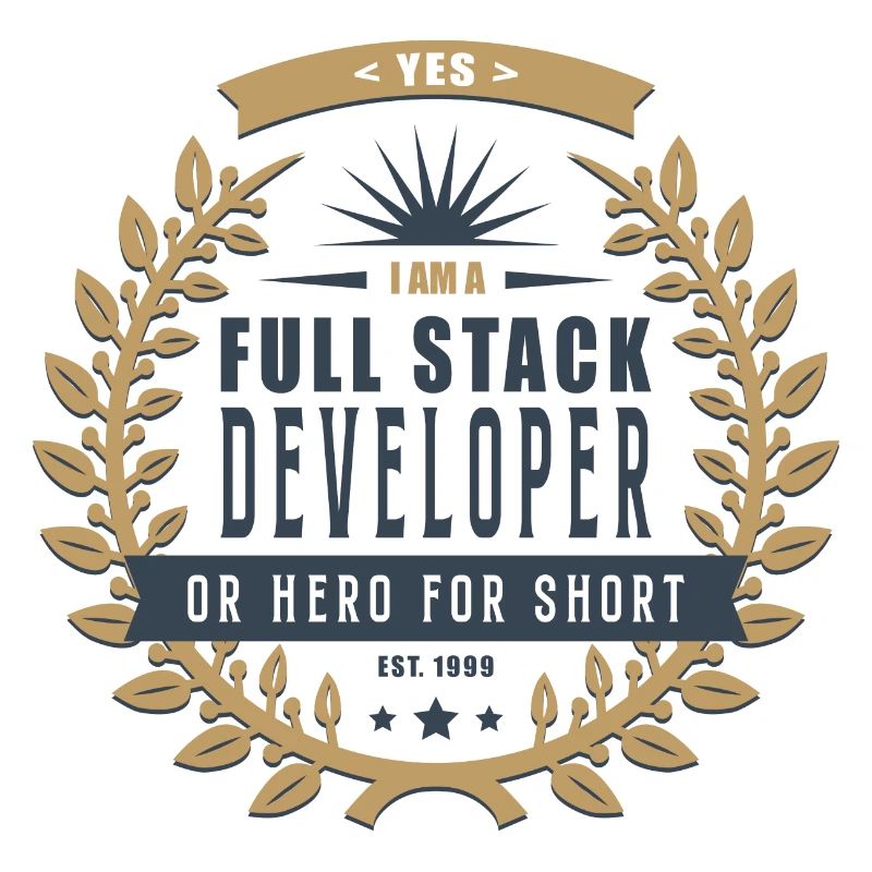 Full Stack Developer dunkel