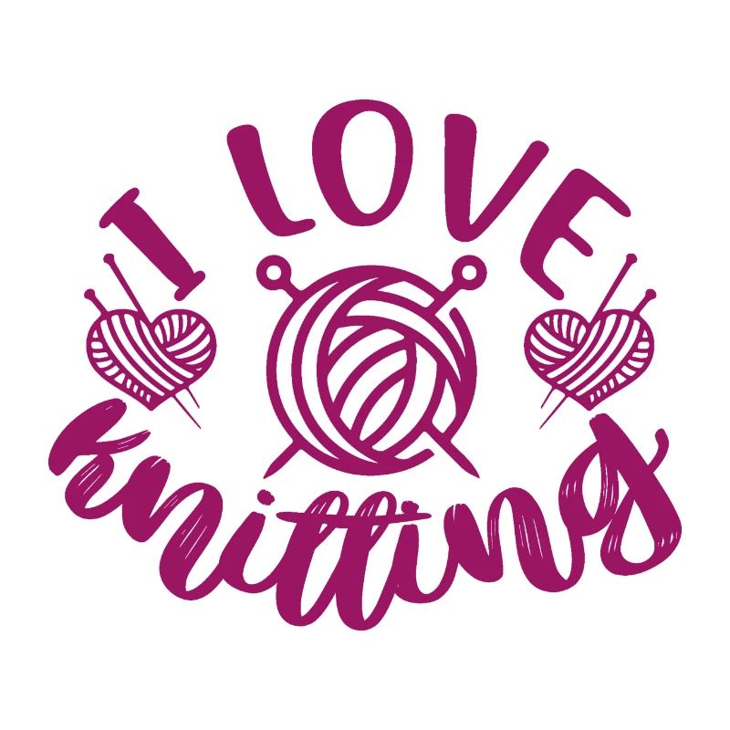 I love knitting, knitting, crocheting, needlework, hobby