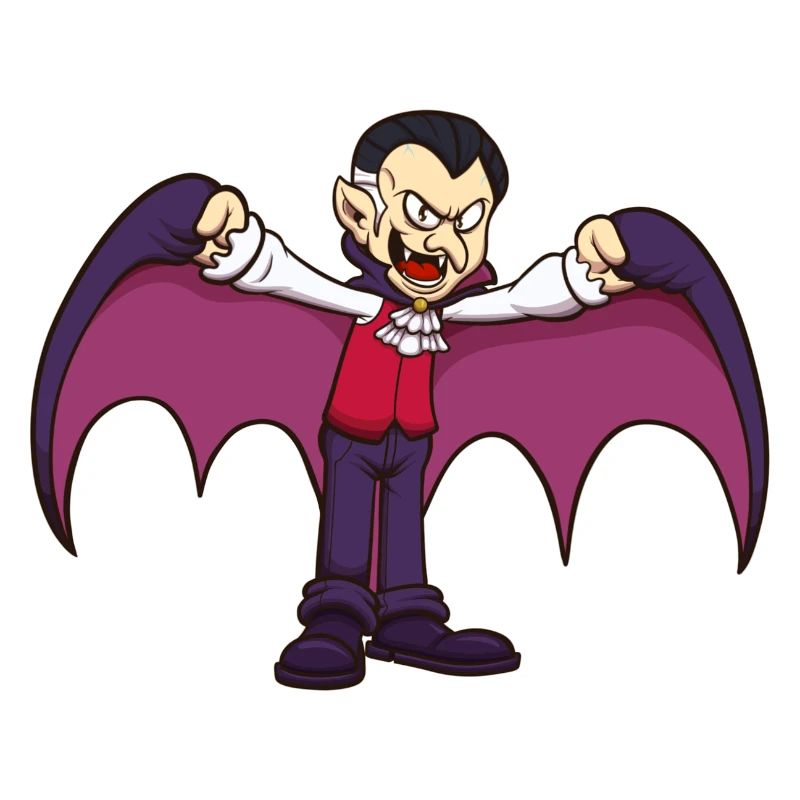 Vampire de dessin animé