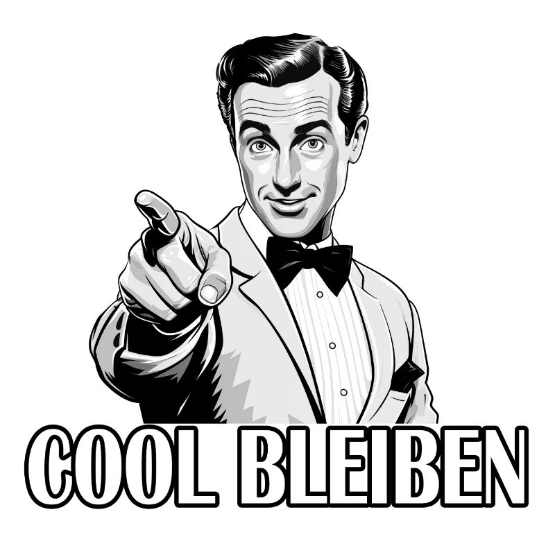 Retro Mann - COOL BLEIBEN
