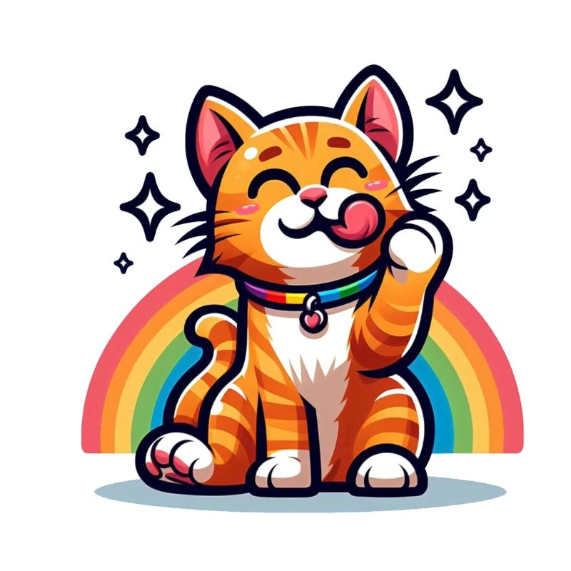 KatzeRegenbogen2