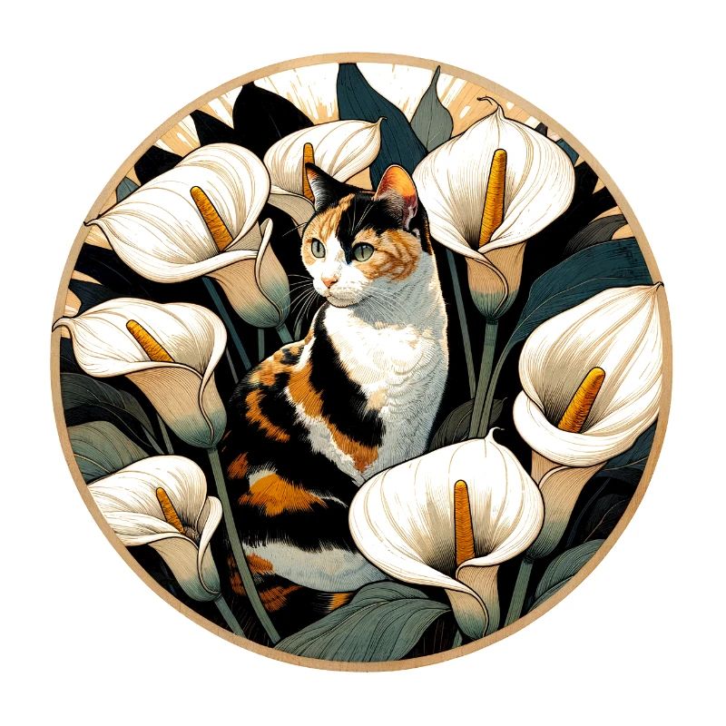 Calla Lily Chat calicot