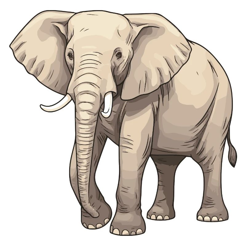 Elefant Tier