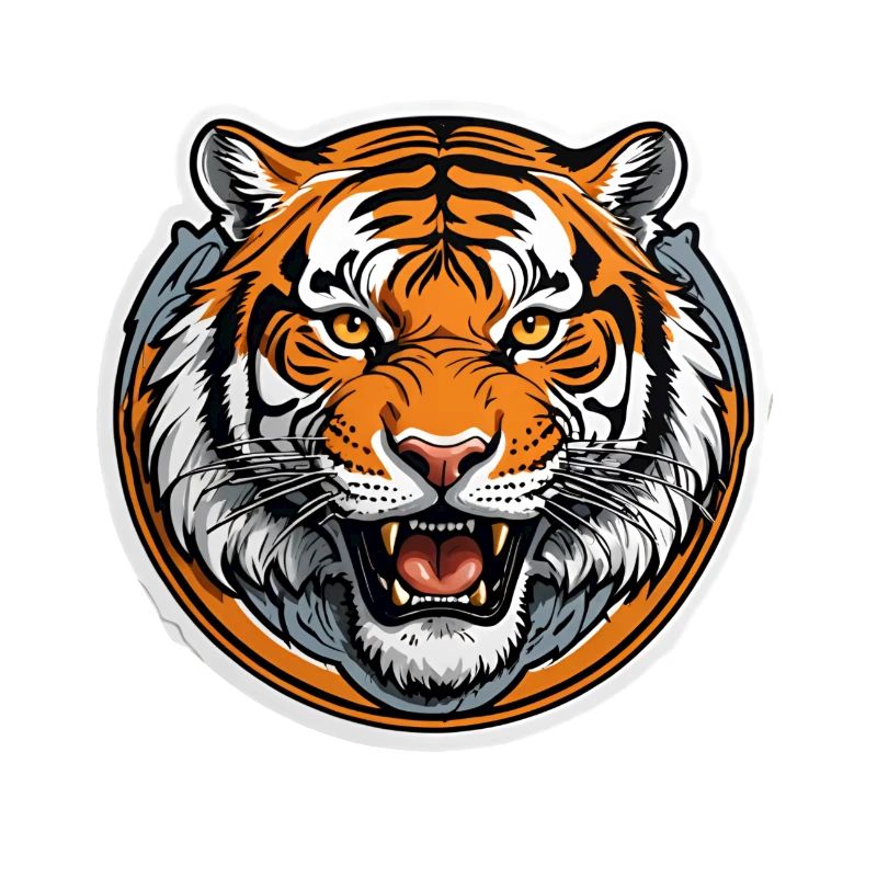 Dynamischer Tiger