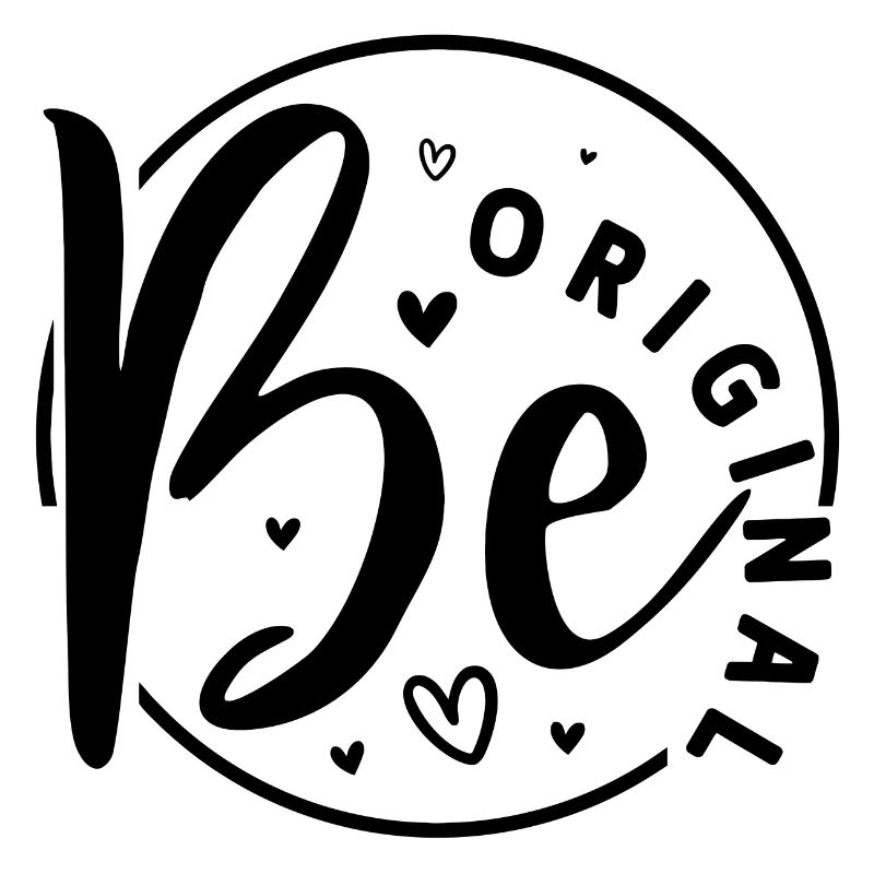 Be original vector design symbol retro quote label