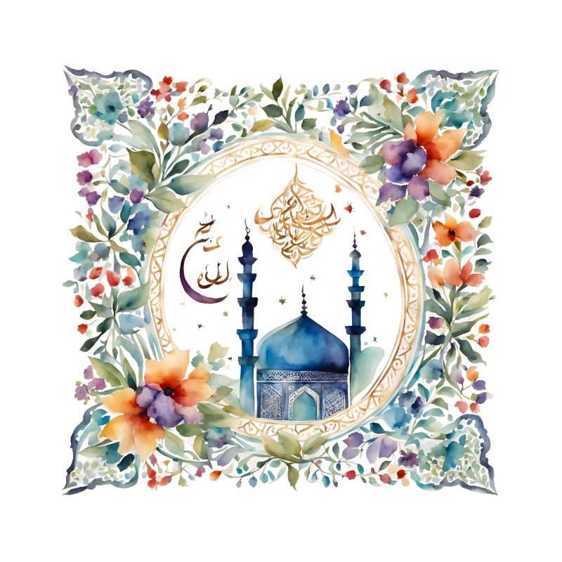 Ramadan Islam Design Mubarak