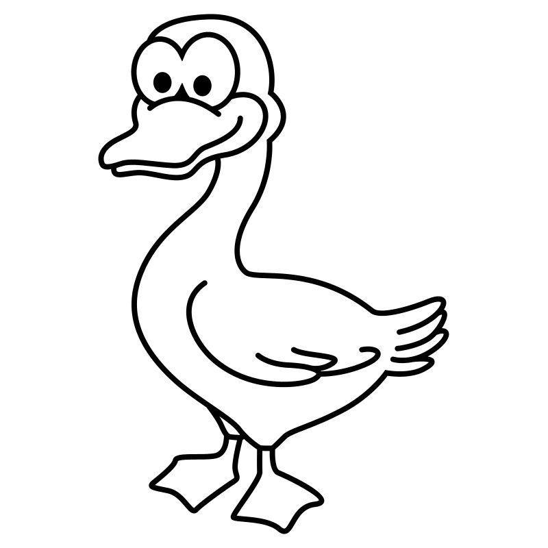 Goose Comic Animal