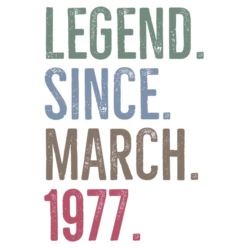 Legend Since March 1977