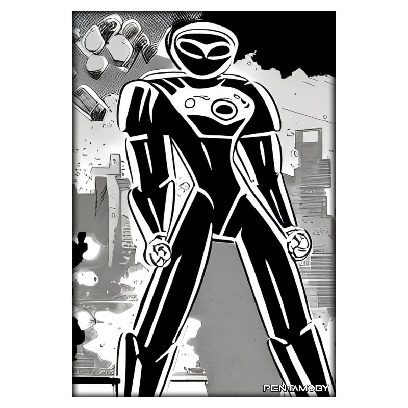 Robot Comic Future Cyborg Machine Technology