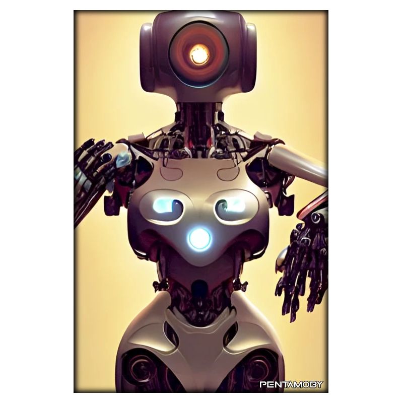 Robot Future Science Machine de science-fiction
