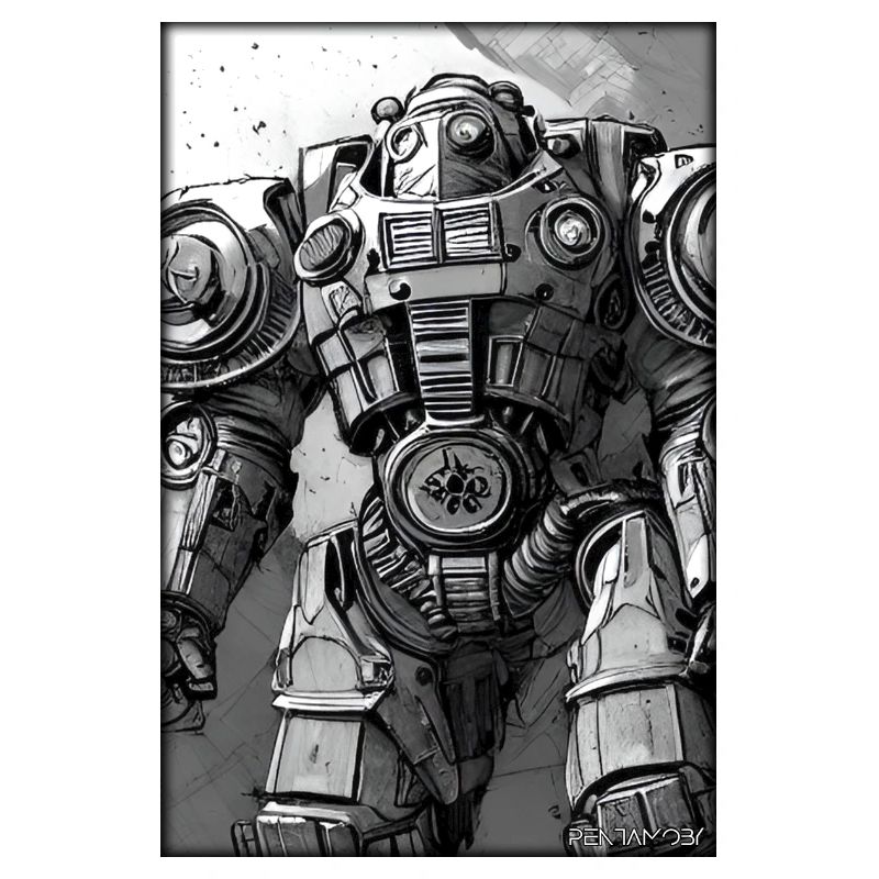 Kampfbot Robot Super Soldier Machine Warrior
