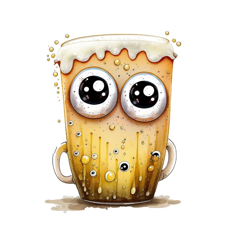 Bierglas Illustration