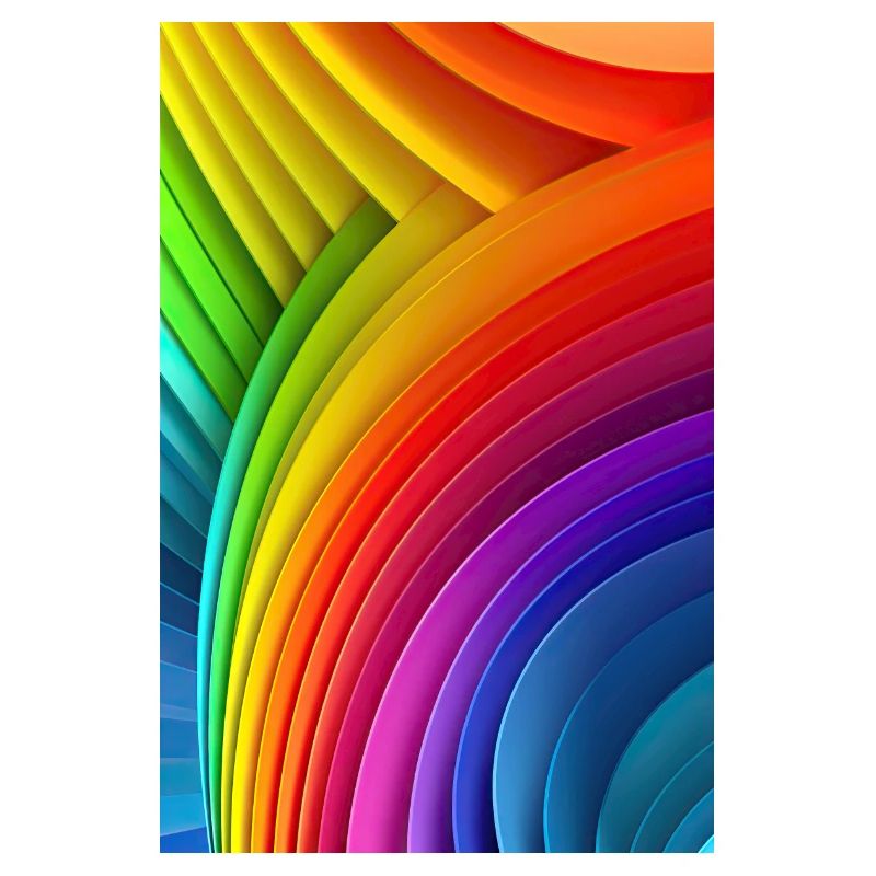 Rainbow Reverie: Impression colorée LGTBQ + Pattern Art
