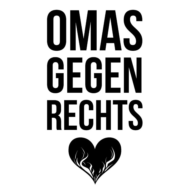 OMAS GEGEN RECHTS mit Herz