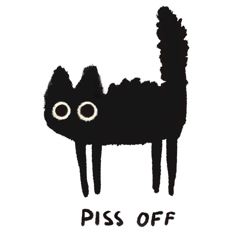 Grumpy Kitty Vibes – Leave Me Alone