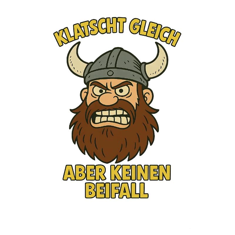 Klatscht gleich...witziger Wikinger