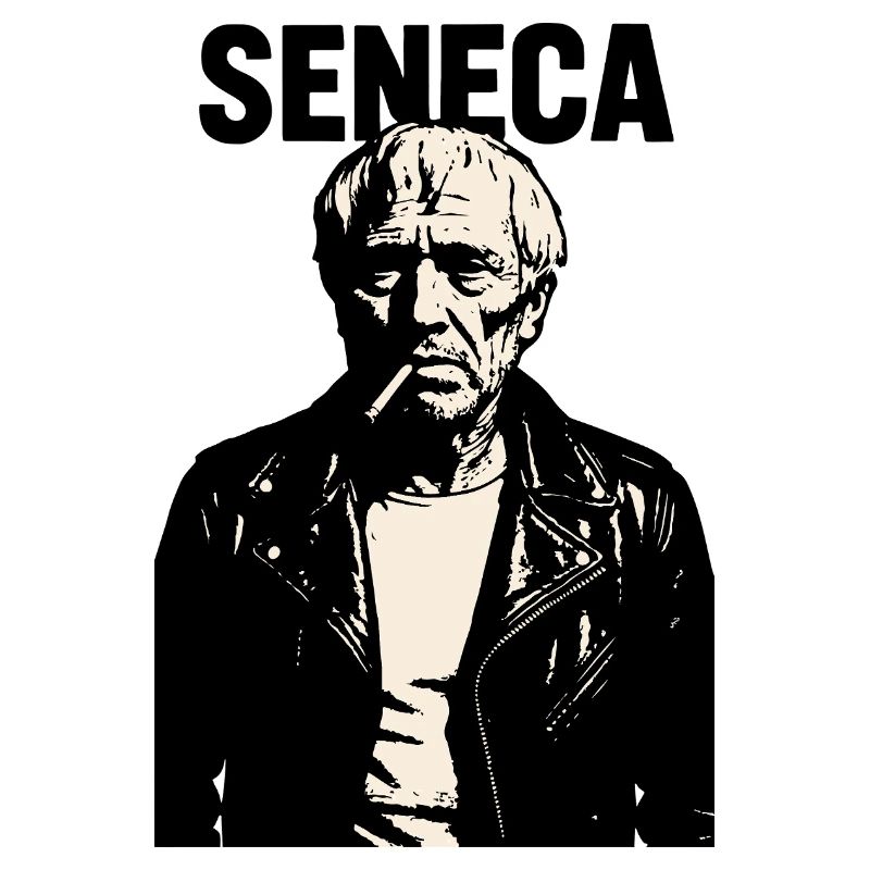 Seneca Stoic Philosopher Rebel Portrait