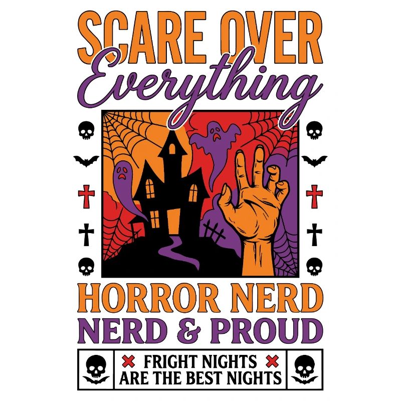 Horror Nerd Pride Design