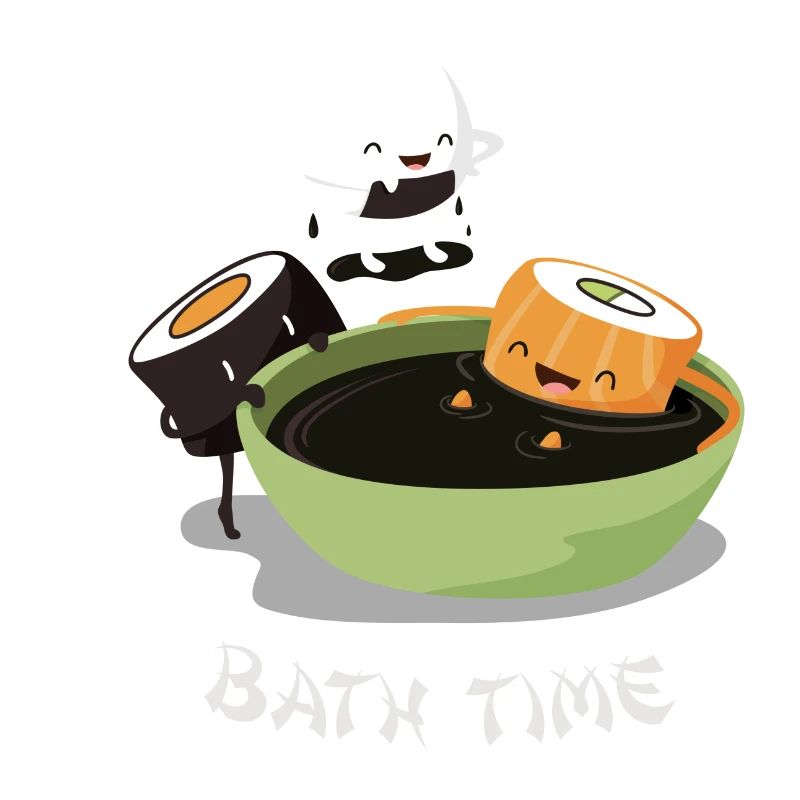 Sushi Bath Time