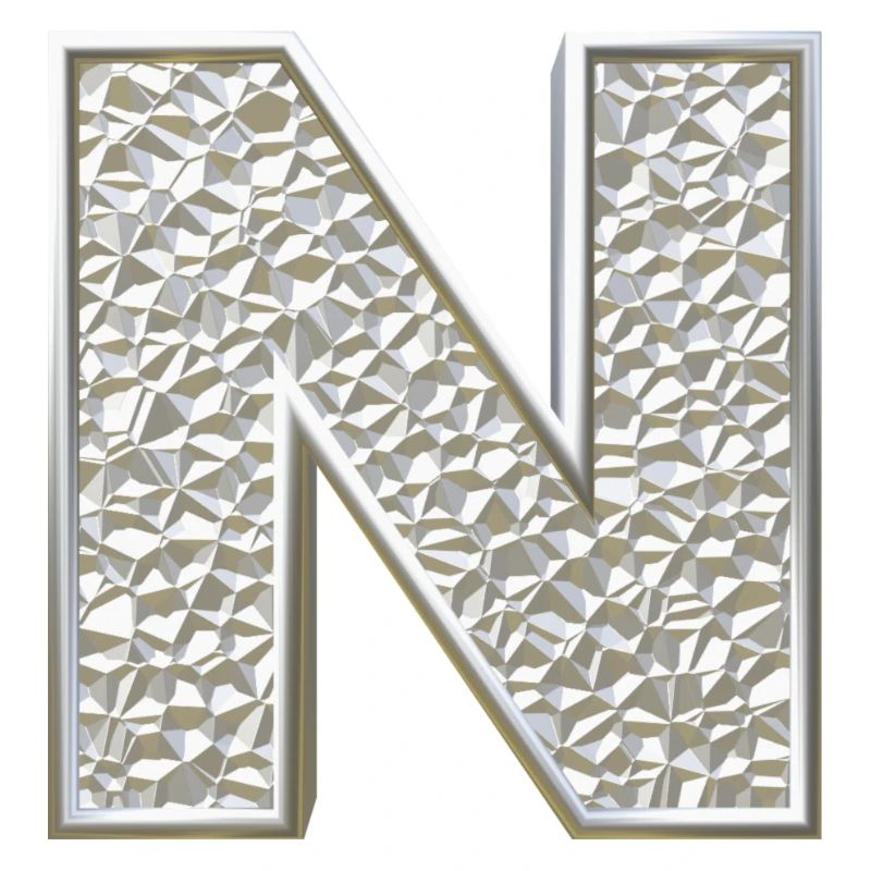 N, lettre, lettre N, initiale, initiale N, monogramme,