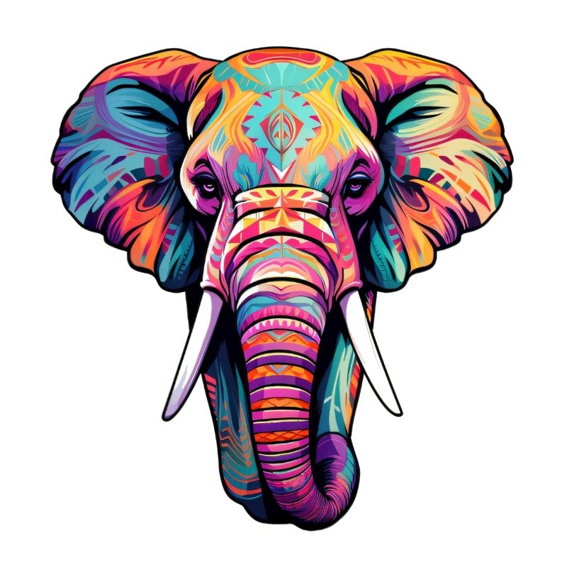 Elephant psychedelic