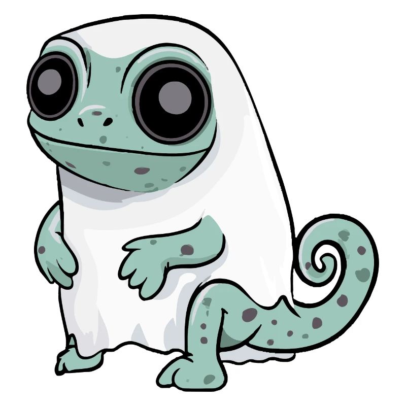 Chameleon Halloween Comic Geist