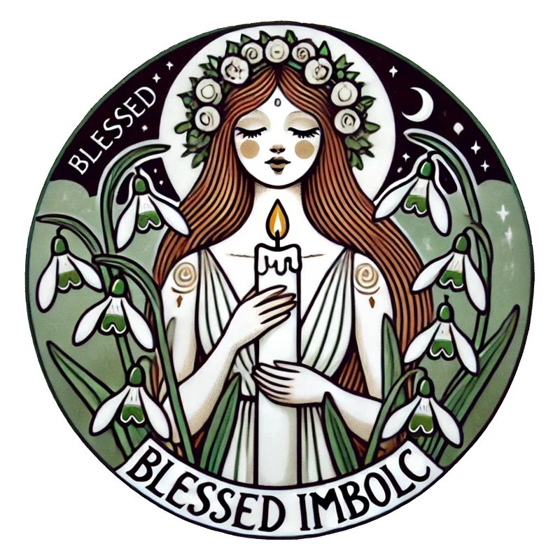 Imbolc Pagan Sabbat Kunst