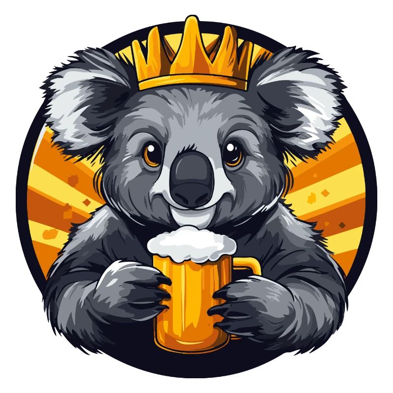 Koala Bier Comic