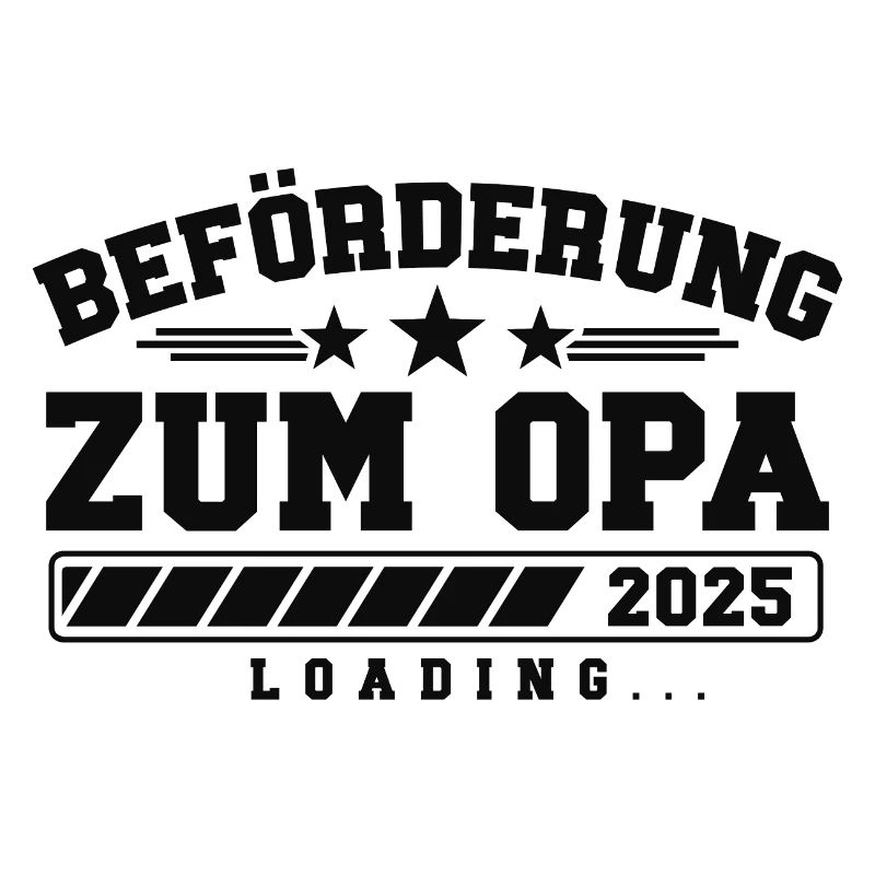 Beförderung zum Opa 2025 loading