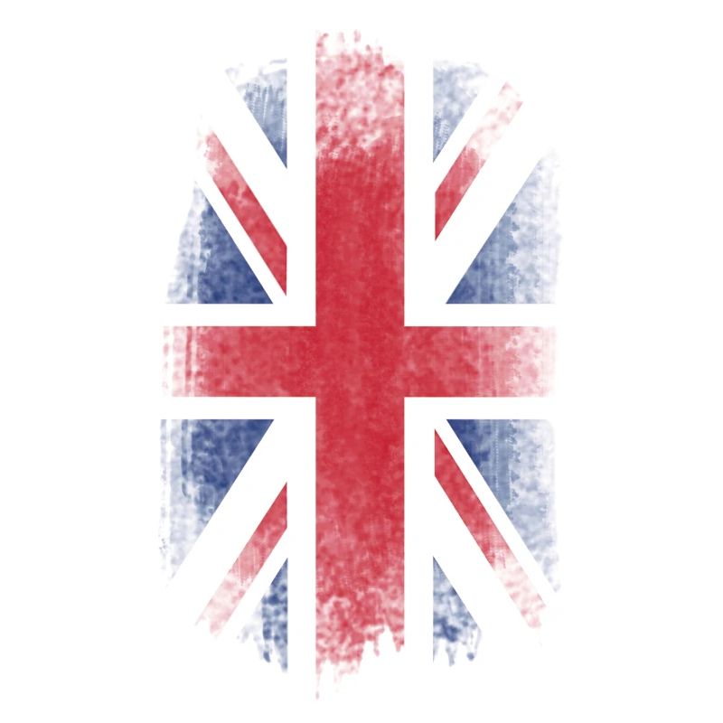 Usé drapeau du Royaume-Uni