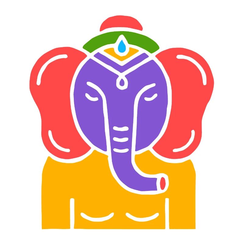 Symbol eines indischen Elefanten, Kultur Indiens