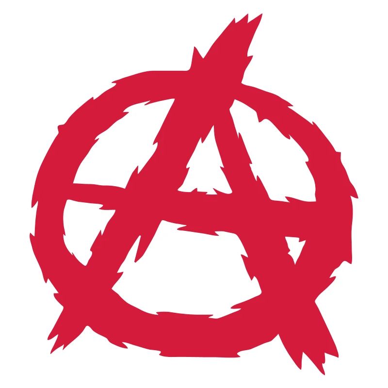 Anarchy Symbol Logo Design