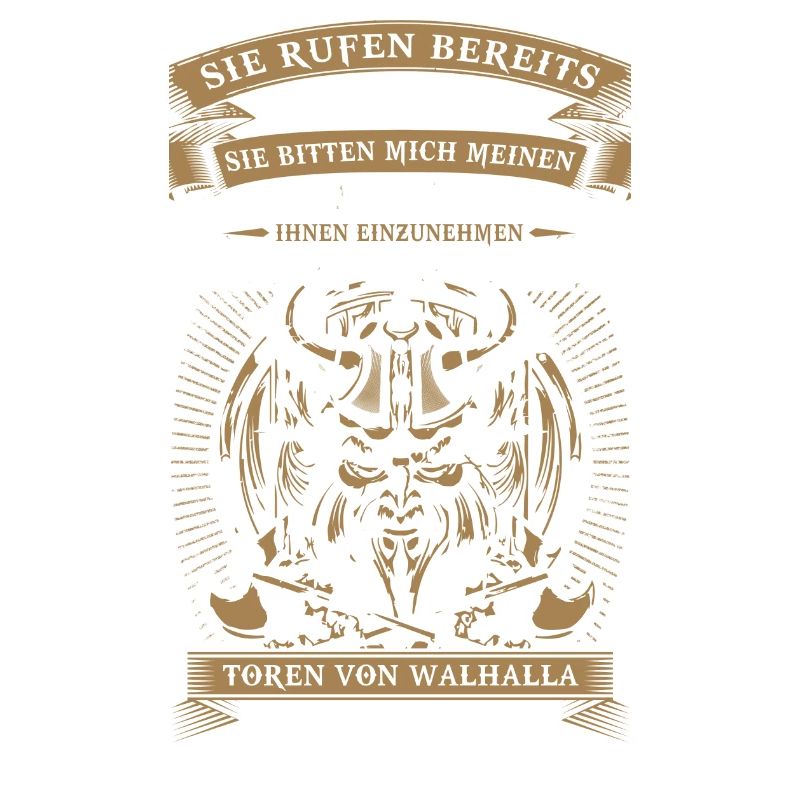 Sie warten bereits auf mich - Wikinger Design