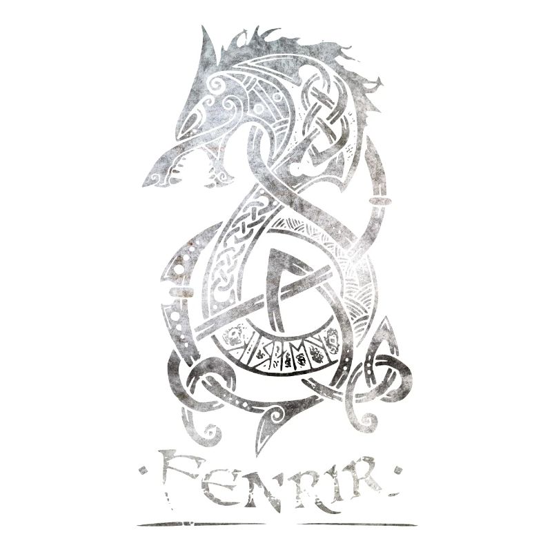 Fenrir Wolf - Design Walhalla à l’ancienne