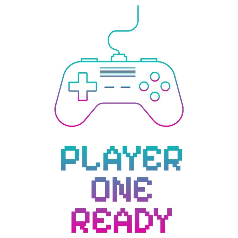 Neon Gaming Controller Design