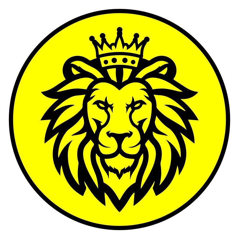 Löwe Krone Symbol