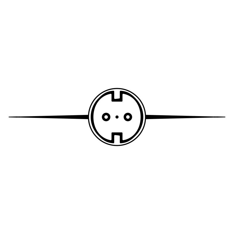 Steckdose Element Symbol