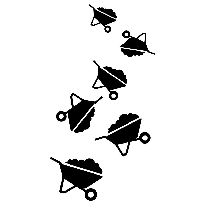 Wheelbarrow Symbol