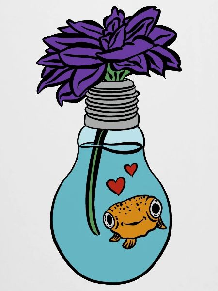 Blume Fisch