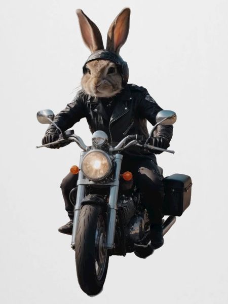 Biker Hase