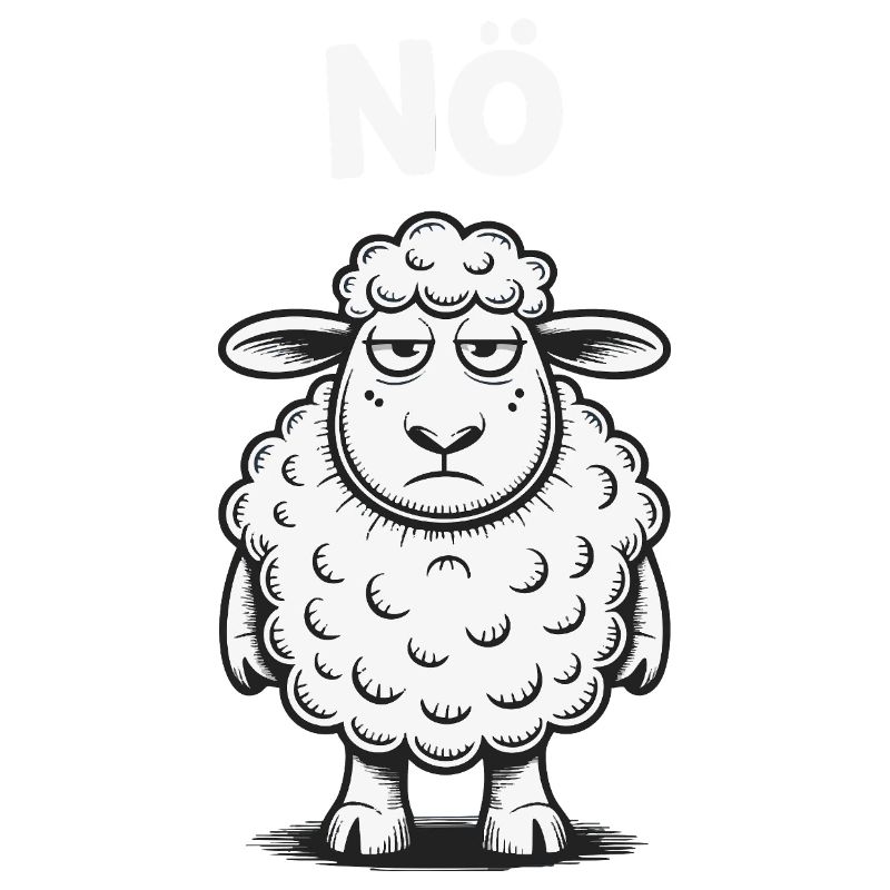 Basse-Autriche – Grumpy Sheep Humour Design