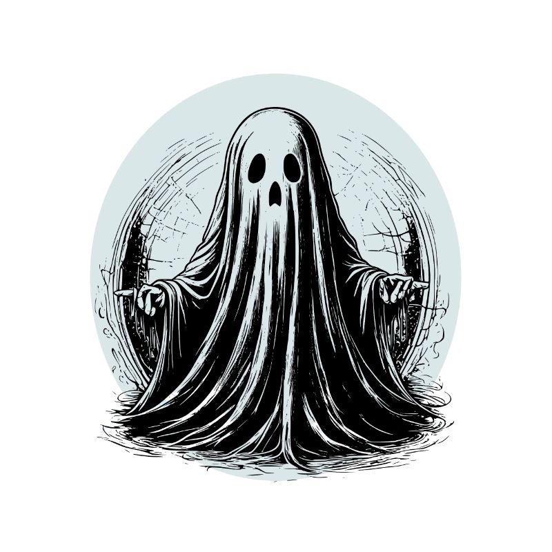 Awesome graphical ghost design