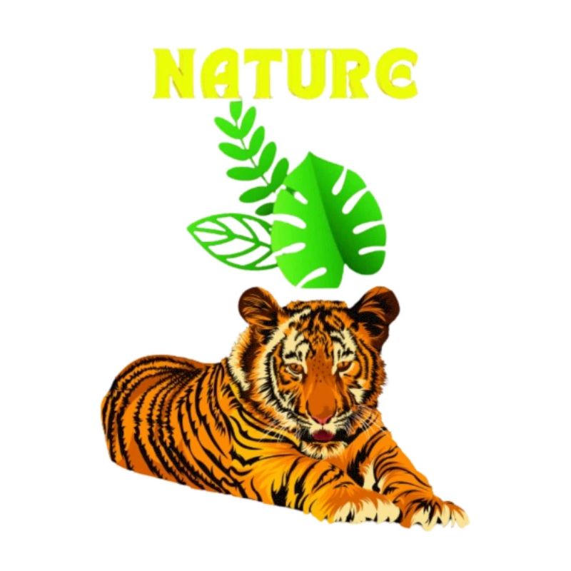 Jungle Majesty, Tiger and Leaf Symphony"