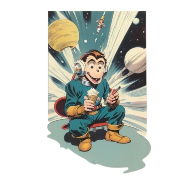 Galaktischer Eisaffe