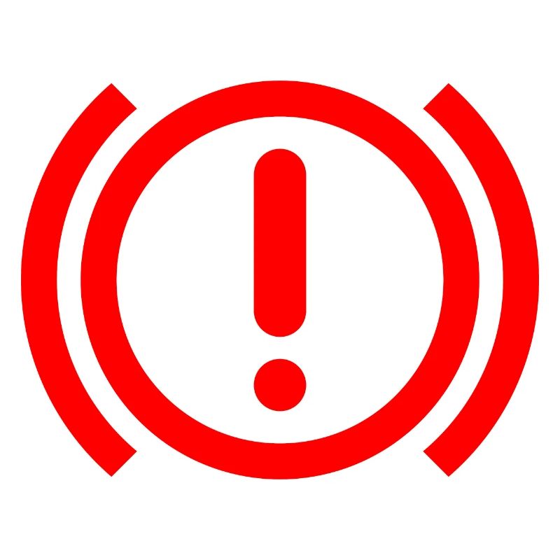 Dashboard Brake Warning Light