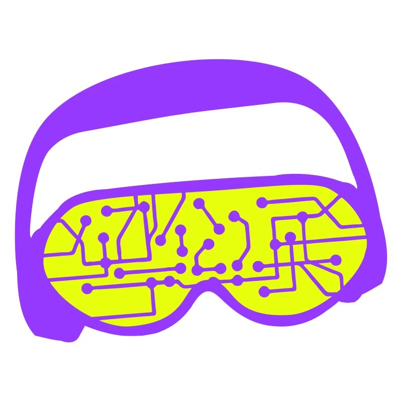 DJ Data Microchip Sunglasses Glasses Party Music